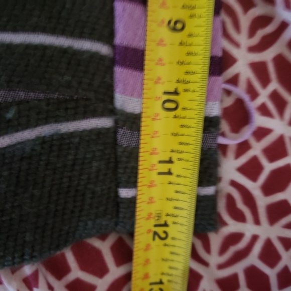 Pinko Green and Purple Plaid Pencil Skirt - Picture 6 of 8